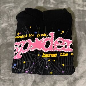 Spyder Black Graphic Hoodie